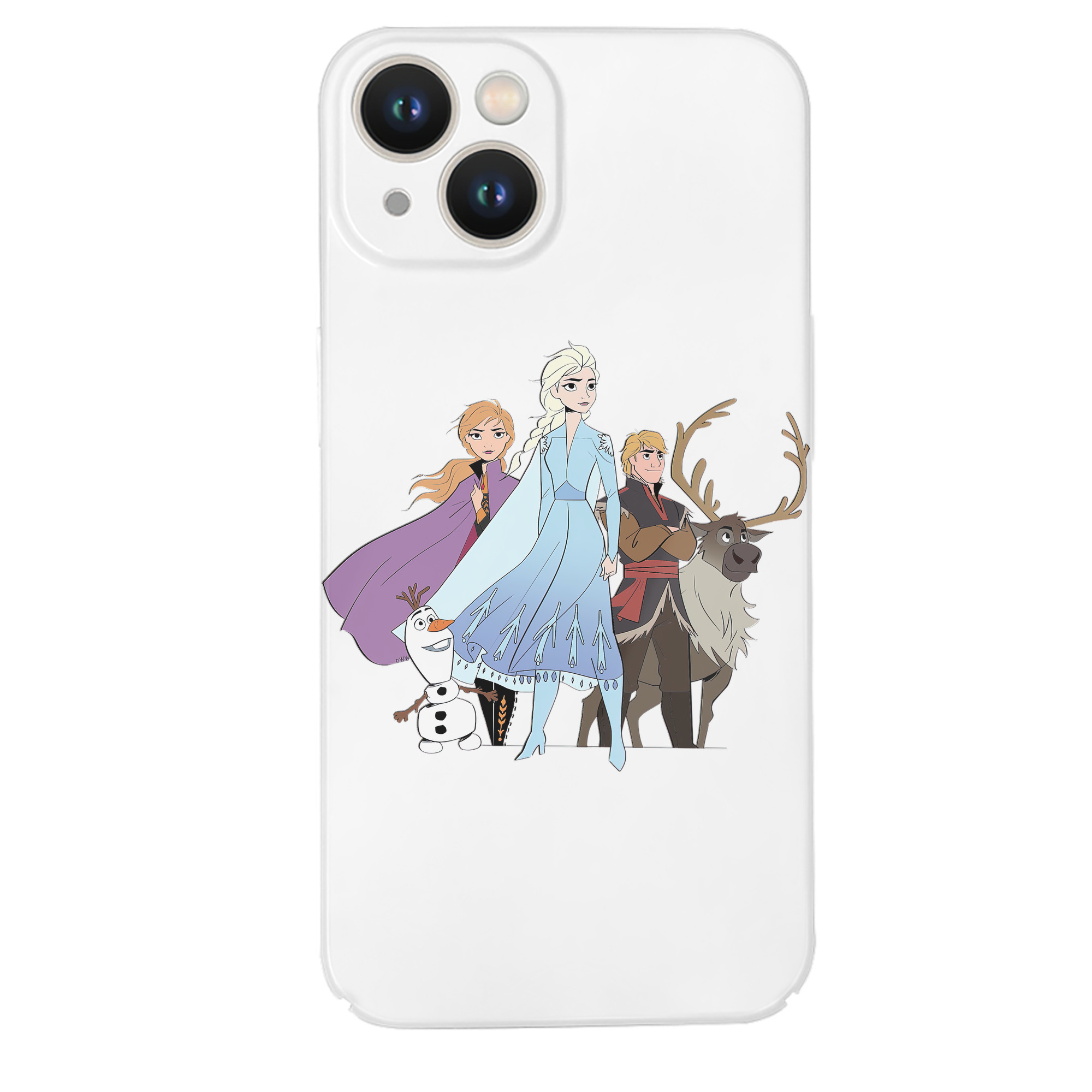 （画像用） アナと雪の女王 アンナ エルサ Frozen Anna Elsa 【iPhone 14シリーズ対応】ハードケース